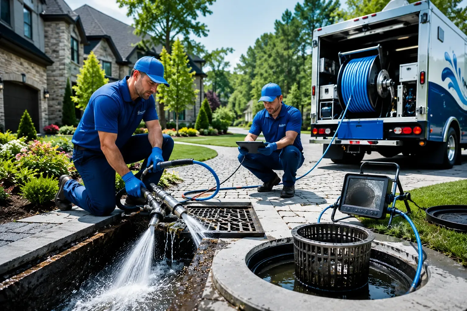 Local outdoor drain cleaning professionals in Gilman, WI