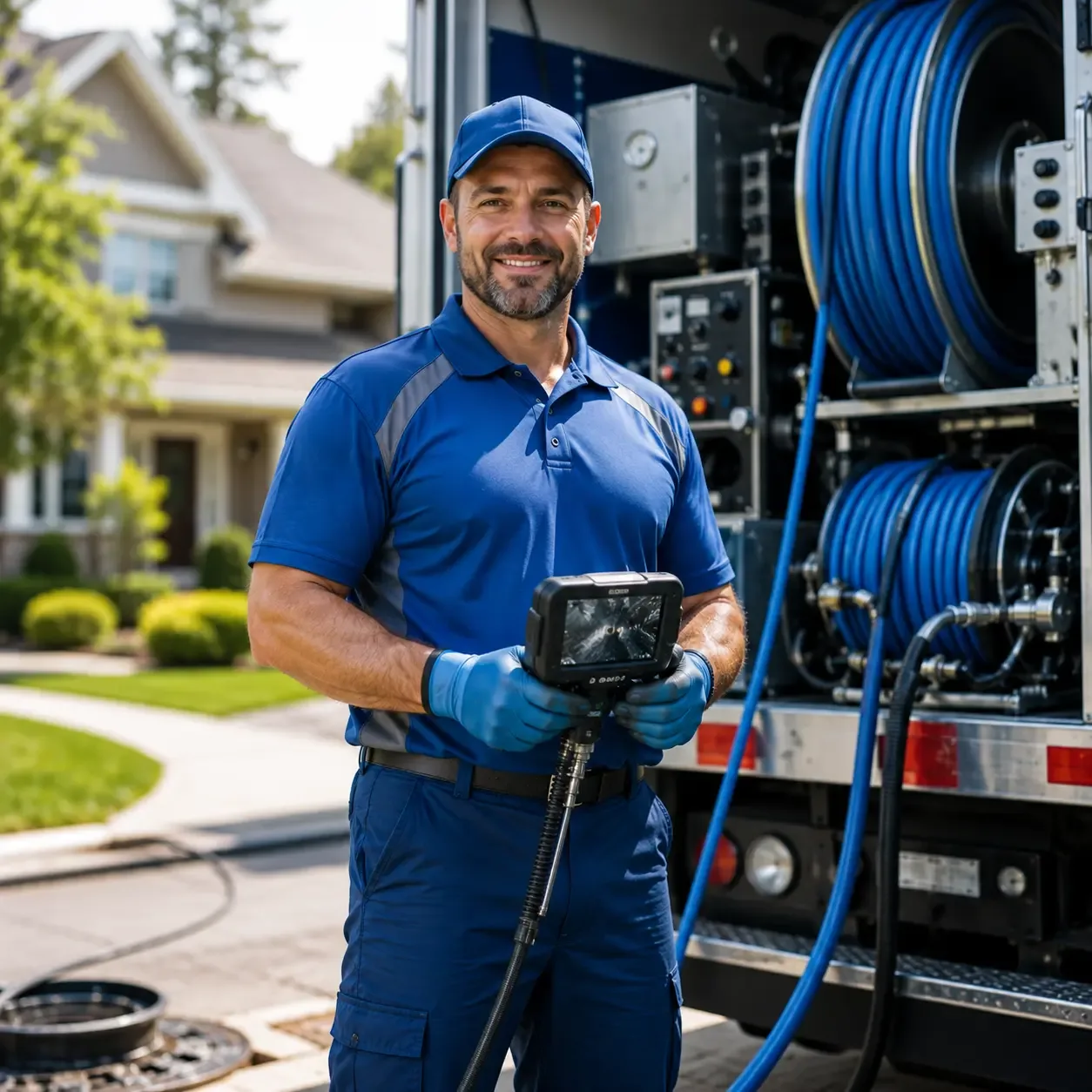 Local outdoor drain cleaning specialists in Gilman, WI